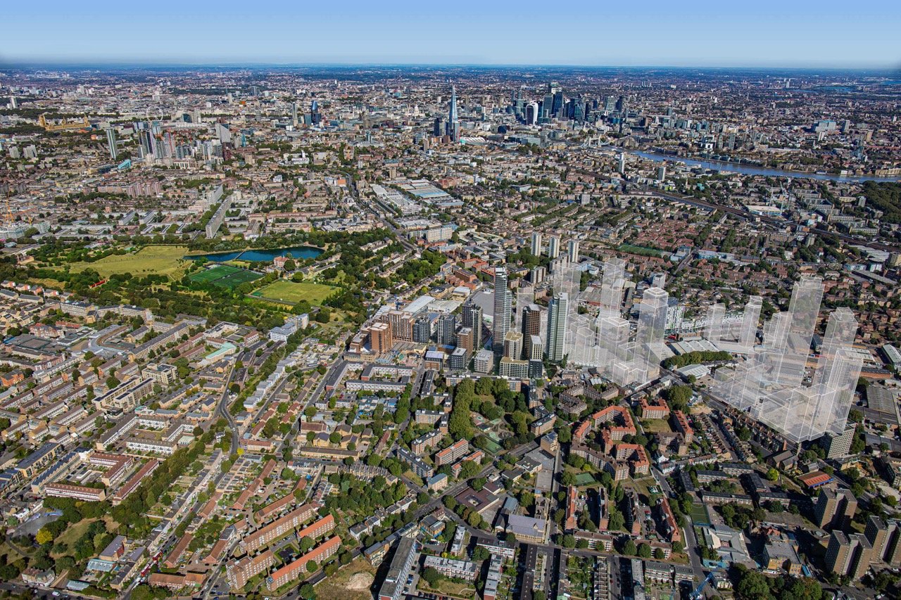 Bermondsey Place Exterior Sky Look SE1 Postcode