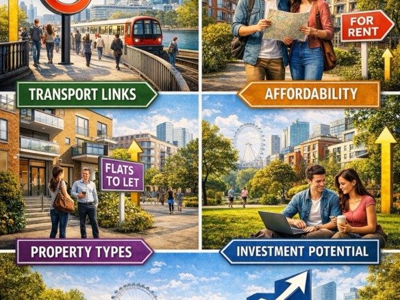 areas in London with the fastest rental demand showing transport links affordability property types and investment potential in London rental market