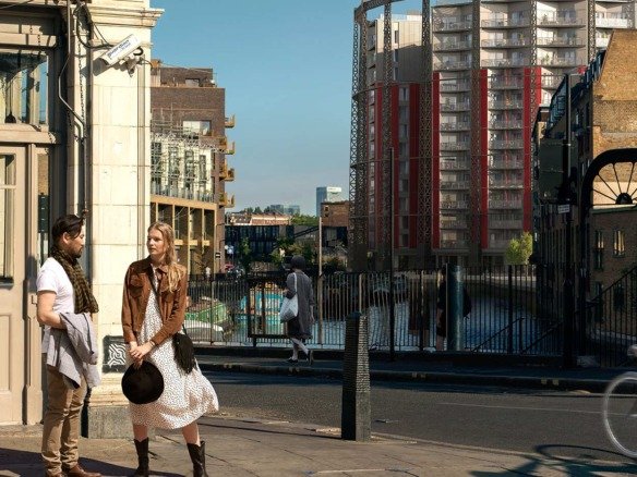 Bethnal Green London local area lifestyle cafes canalside walking area