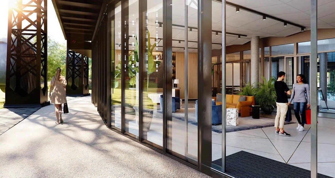 Regent's View residents facilities entrance