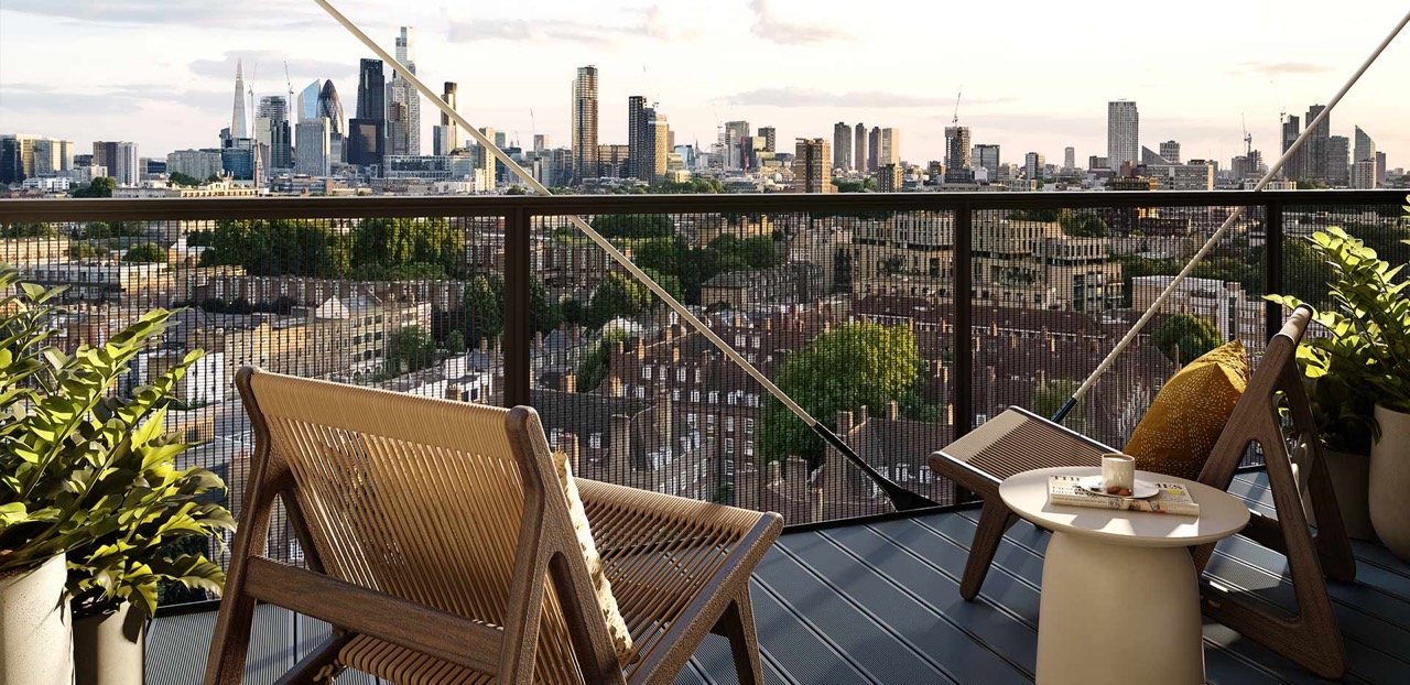 Regent's View Interior View Balcony