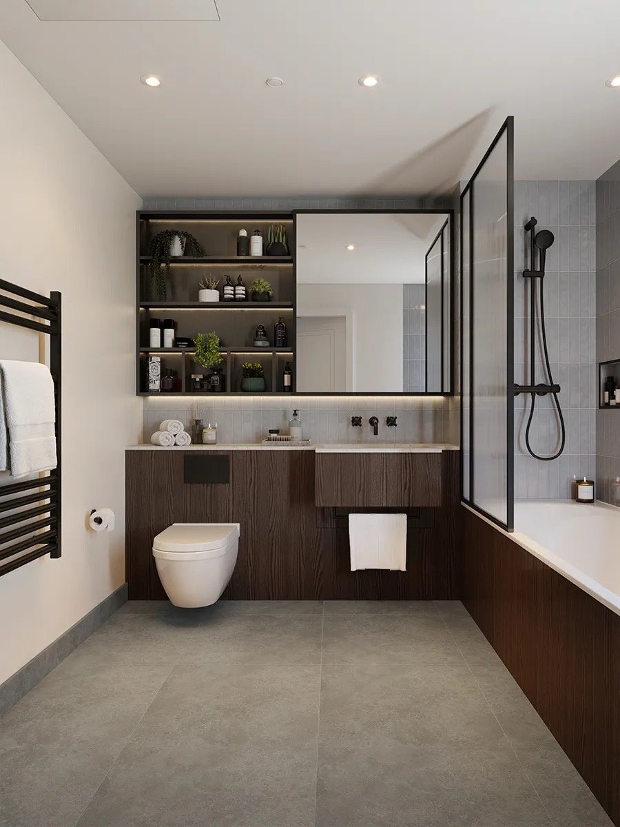 Regent's View Interior Bathroom