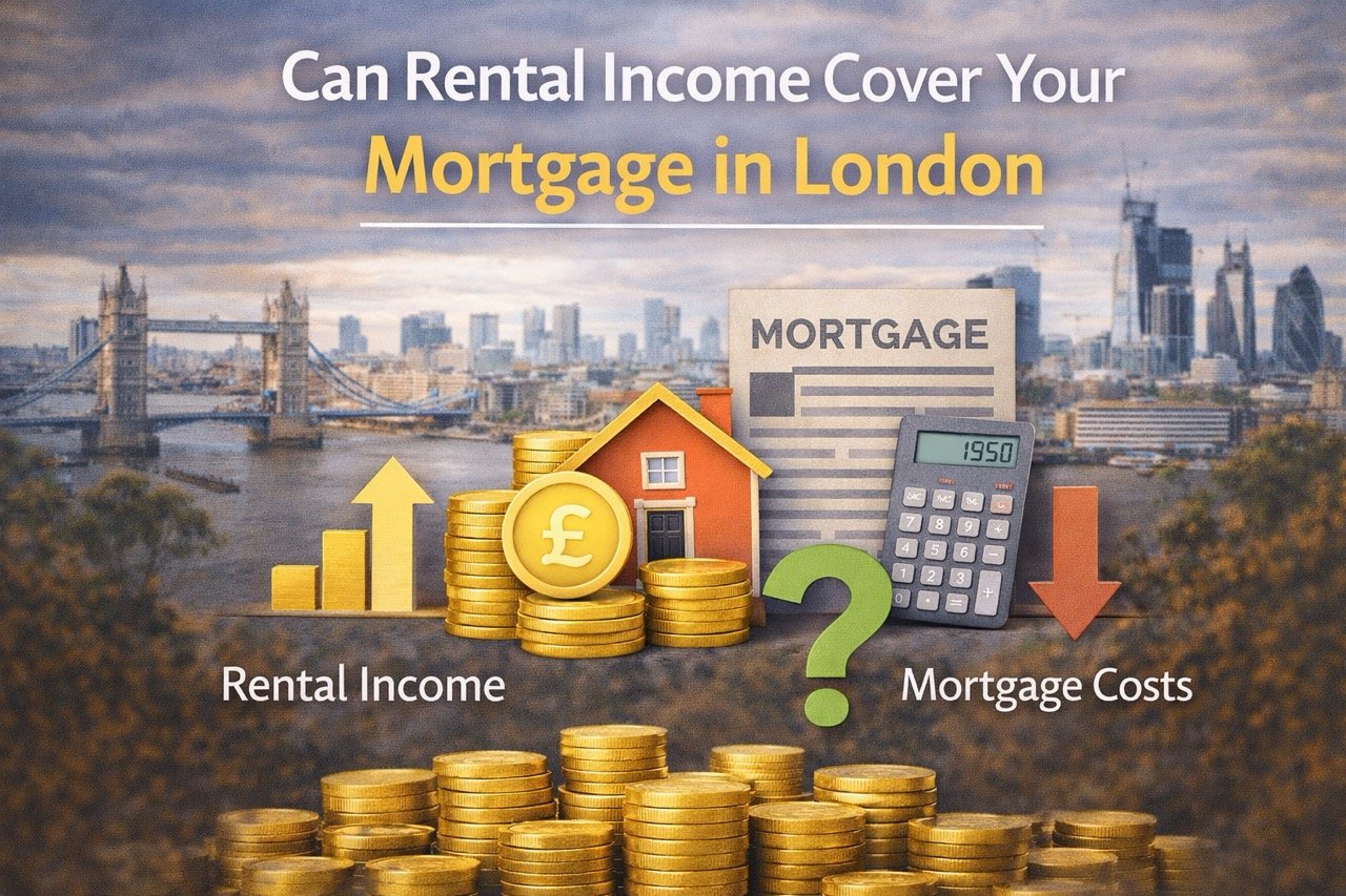 can rental income cover your mortgage in London showing rental yield mortgage costs and property investment returns