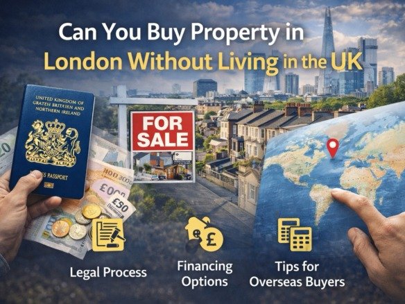 can you buy property in London without living in the UK showing overseas buyers legal process financing and investment opportunities