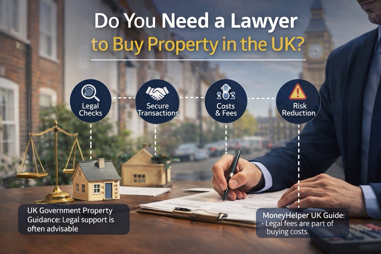 do you need a lawyer to buy property in the UK showing solicitor legal checks secure transactions and property buying process