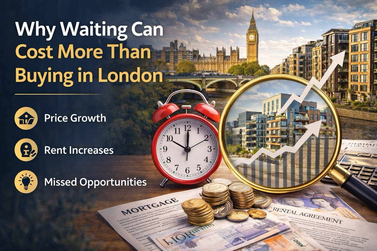 why waiting can cost more than buying in London showing property price growth and rising rental costs