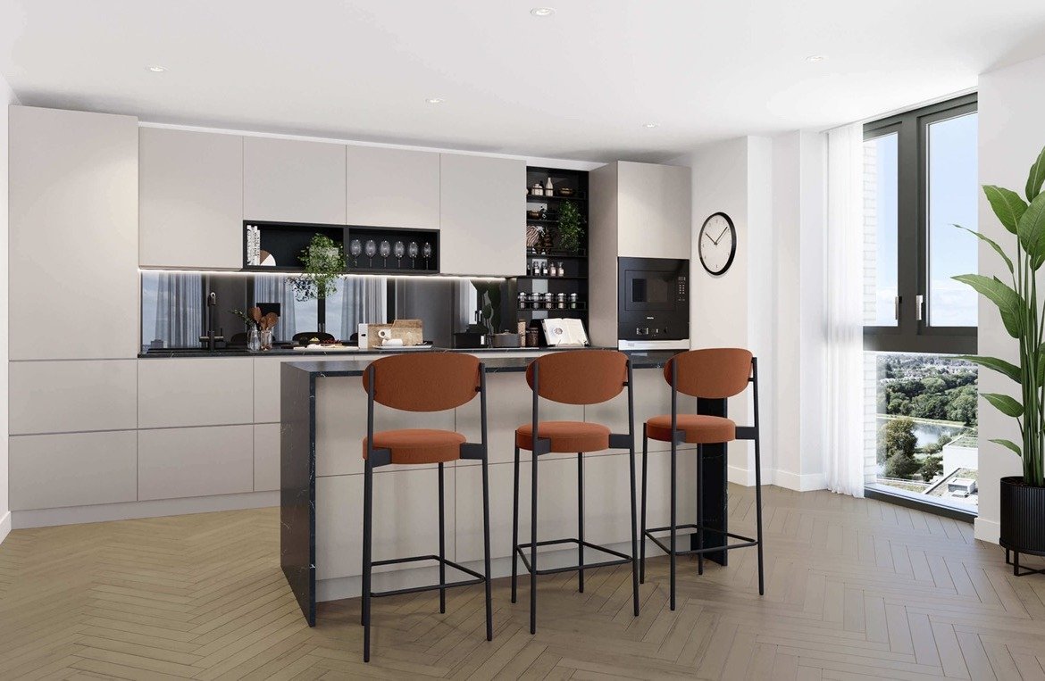 2 Bedroom Penthouse for Sale Finsbury Park London | Woodberry Down