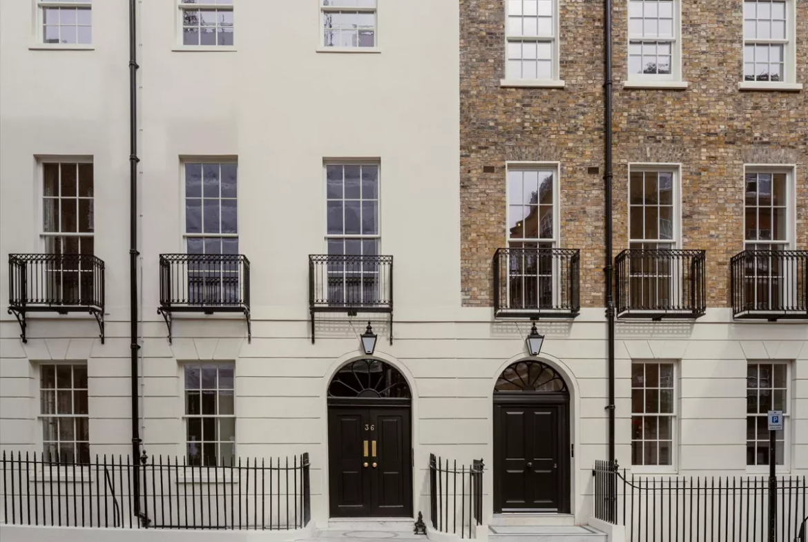 36 37 Hertford Street Mayfair Georgian Townhouse Exterior Luxury Residences London