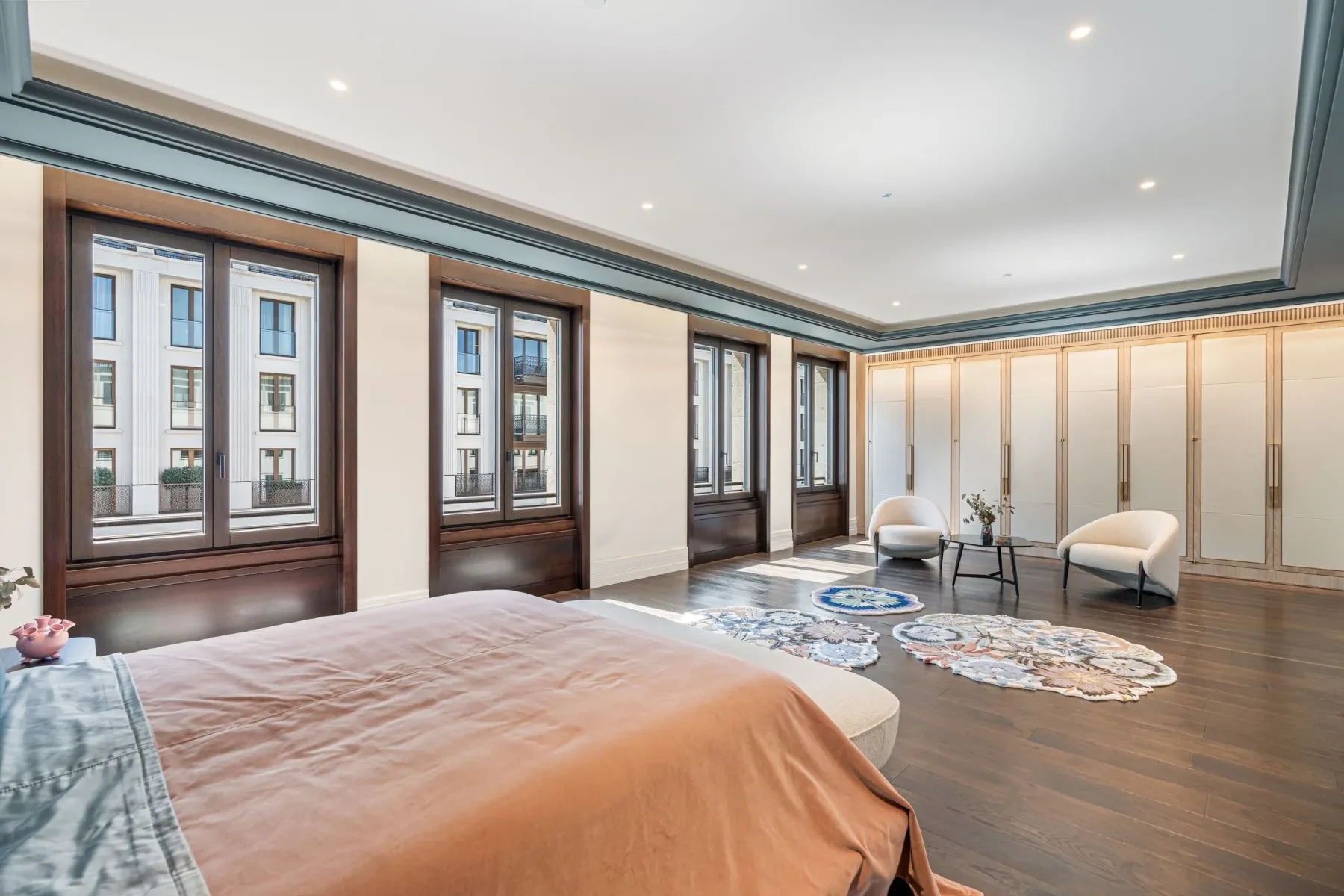 5 Whistler Square Master Bathroom Freestanding Bath London Skyline View