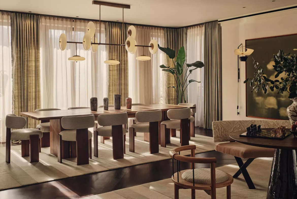 60 Curzon Mayfair Apartment Dining Room Thierry Despont Interior London