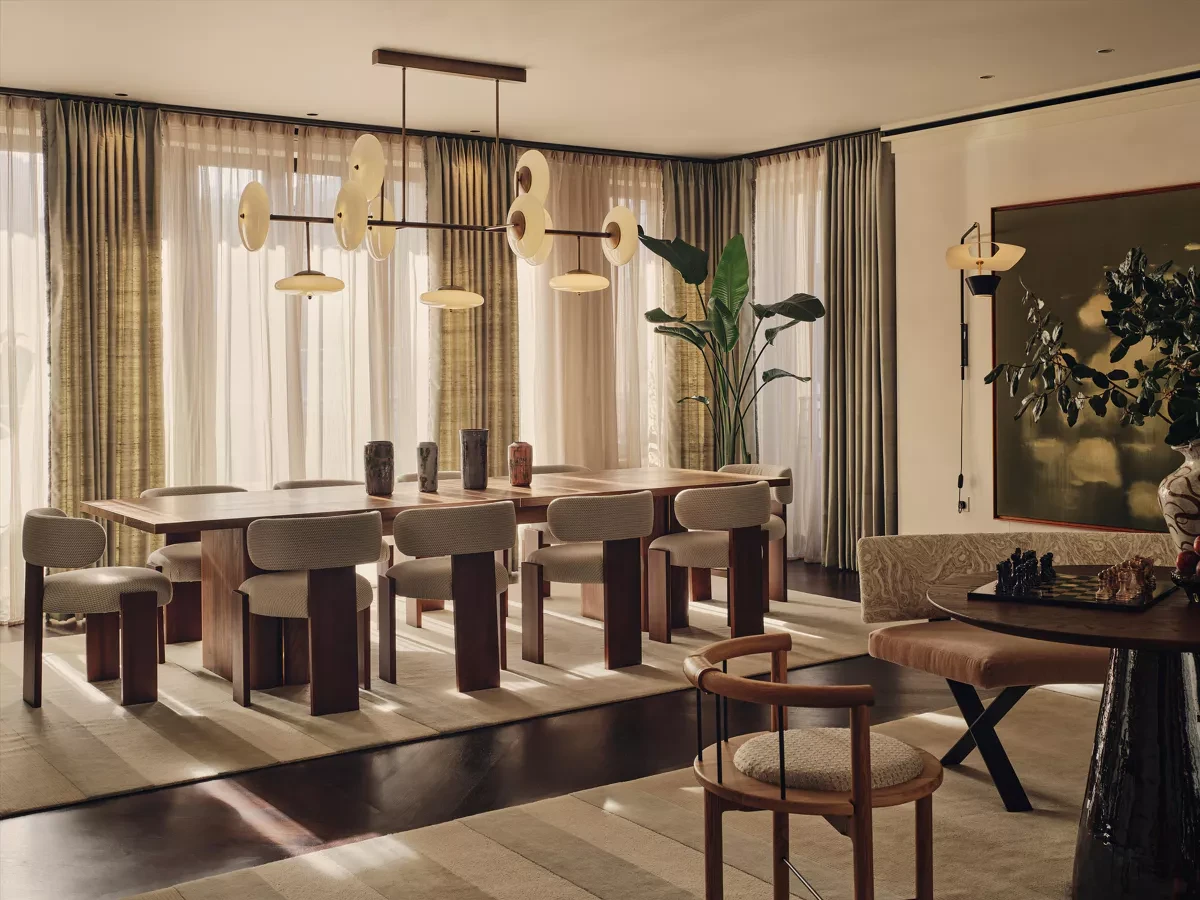 60 Curzon Mayfair Apartment Dining Room Thierry Despont Interior London