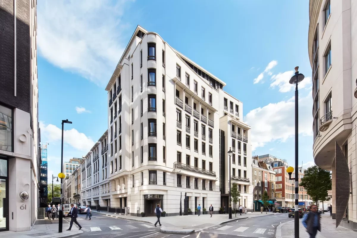 60 Curzon Mayfair Art Deco Entrance Door Canopy 24 Hour Concierge