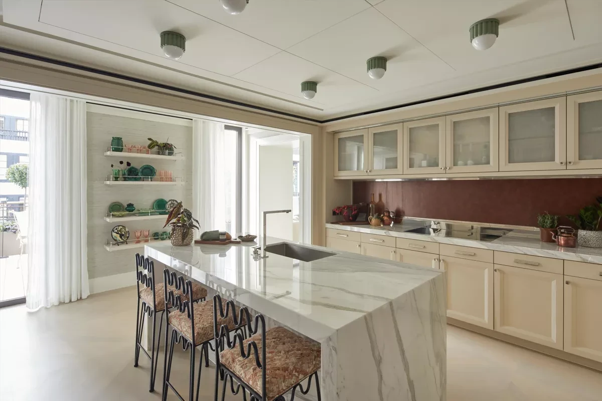 60 Curzon Street Mayfair Courtyard Garden Aerial View London W1j