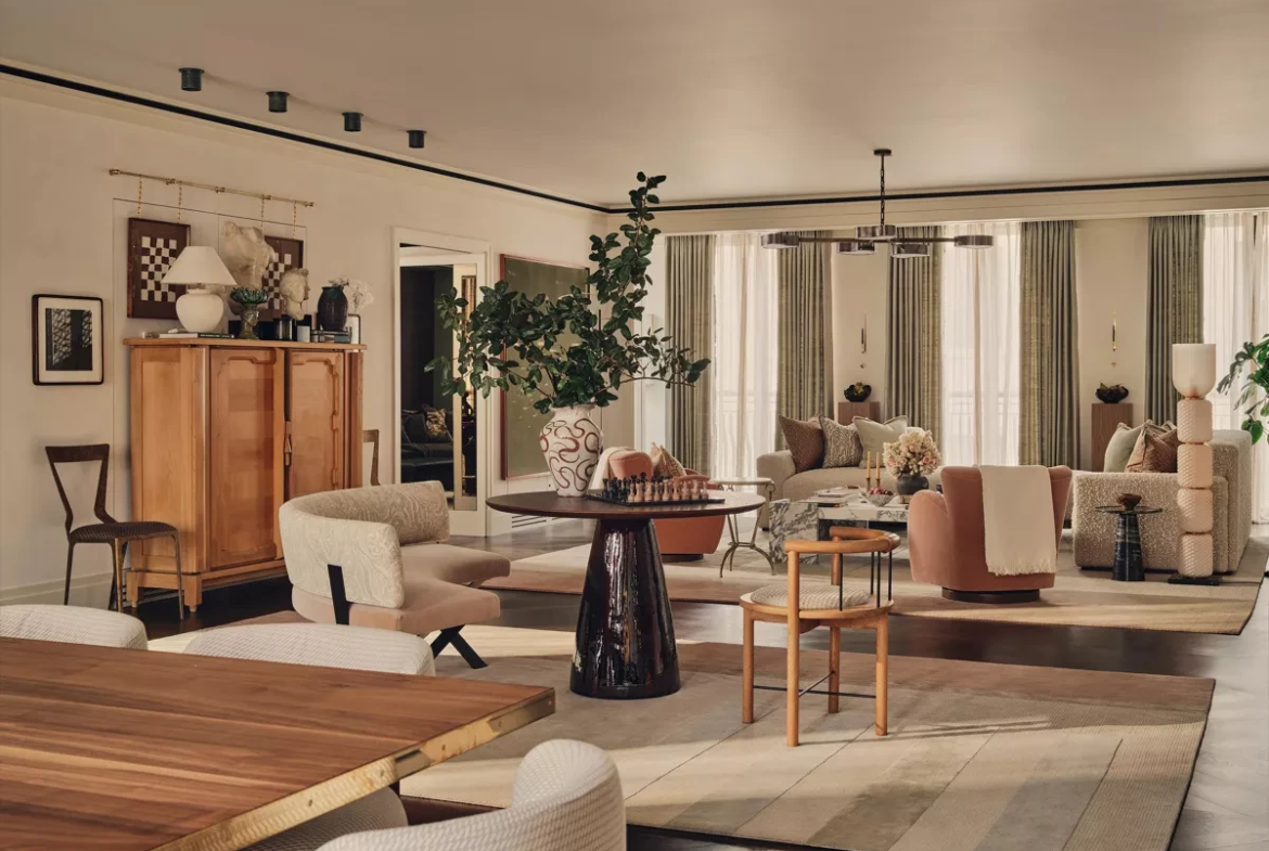 60 Curzon Street Mayfair Open Plan Reception Dining Room London W1j