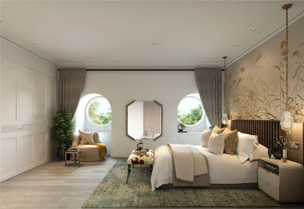 8 Eaton Lane London Build Bedroom Round Window