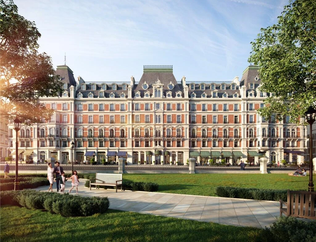 8 Eaton Lane London Build Front Garden View