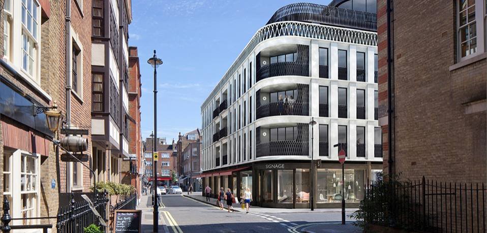 Marylebone Square London Exterior Modern Building Building