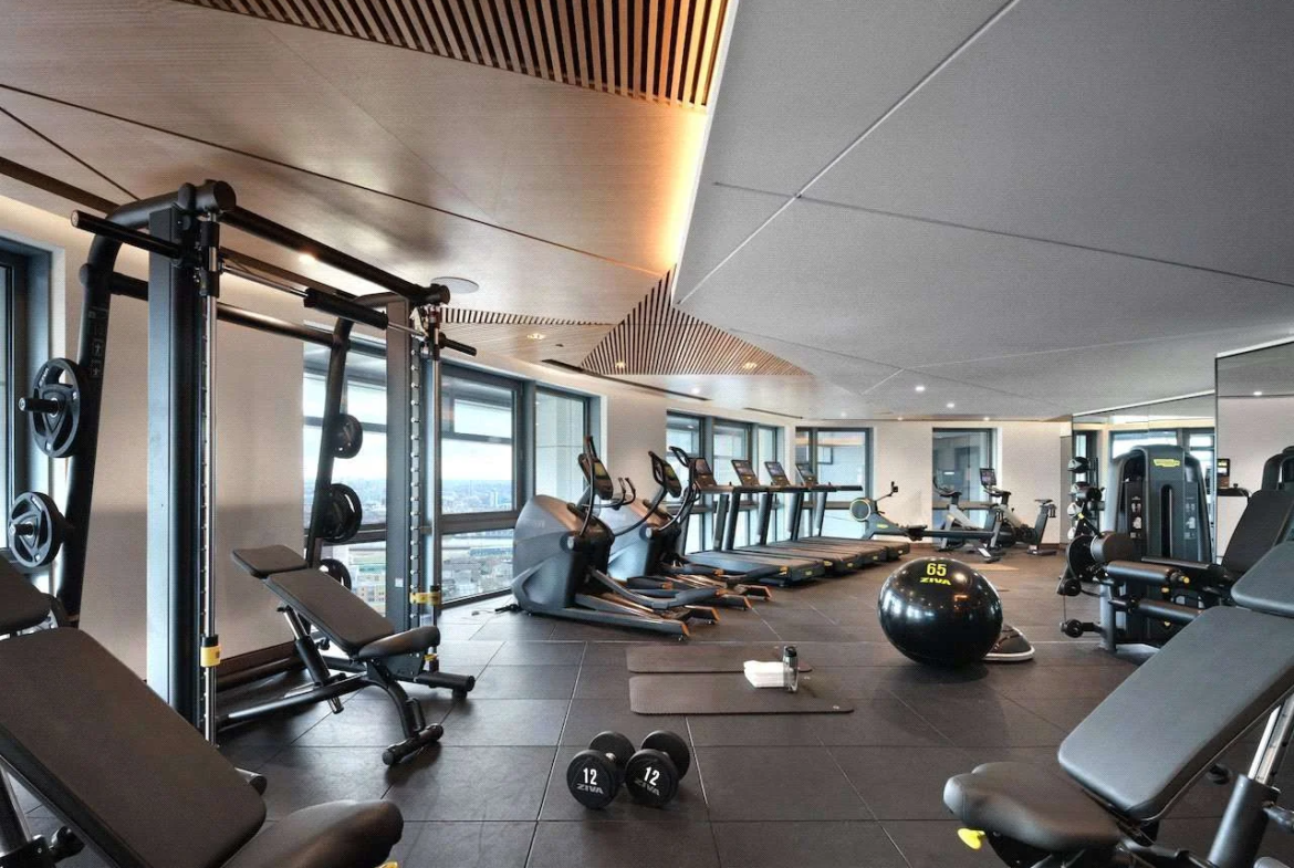Aspen 40 Marsh Wall Canary Wharf Residents Gym Fitness Suite