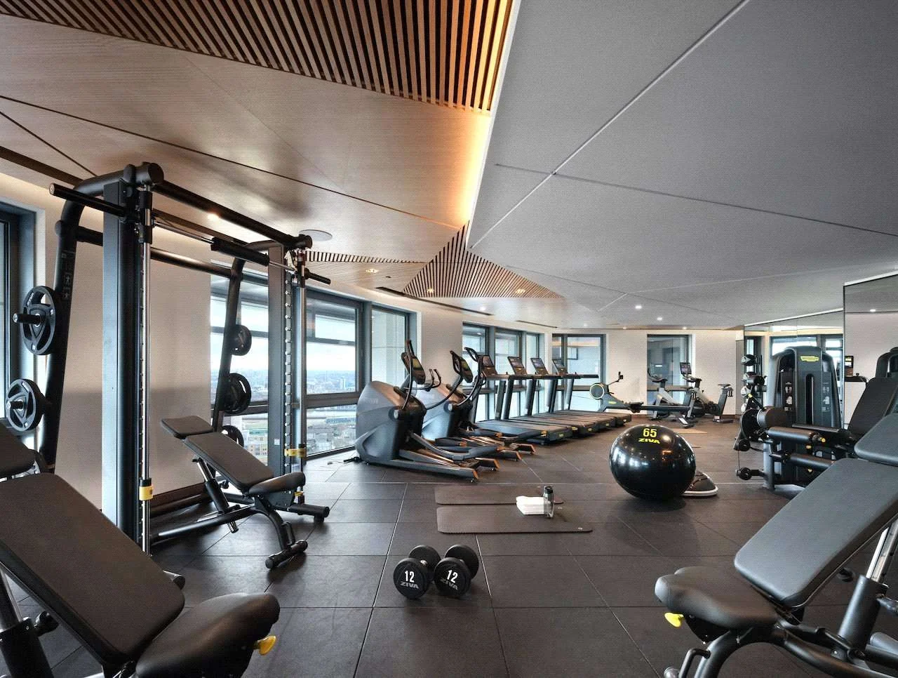 Aspen 40 Marsh Wall Canary Wharf Residents Gym Fitness Suite