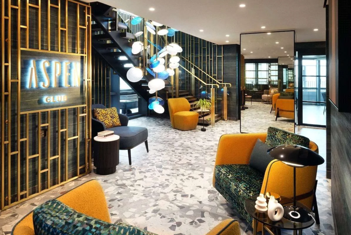 Aspen Canary Wharf London Aspen Club Lobby Entrance