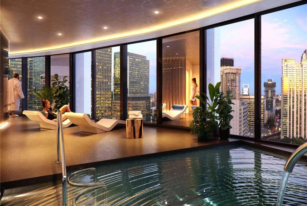 Aspen Canary Wharf Wellness Suite Swimming Pool Spa E14
