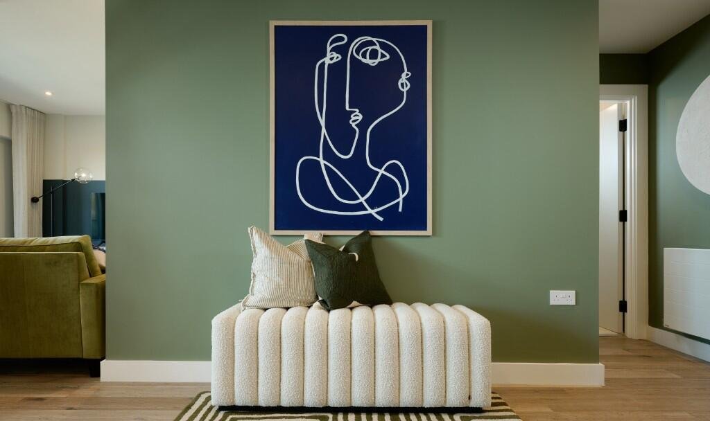 Bankside Gardens Green Park Reading Hallway Interior Design