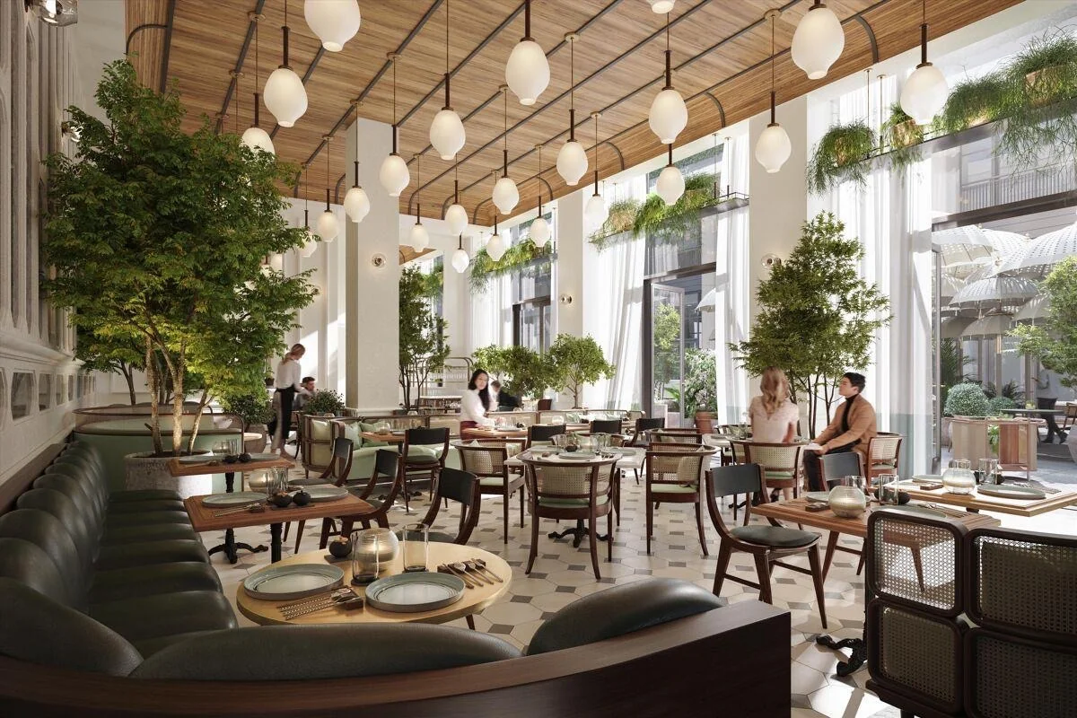 Bayswater Hyde Park Aerial View London