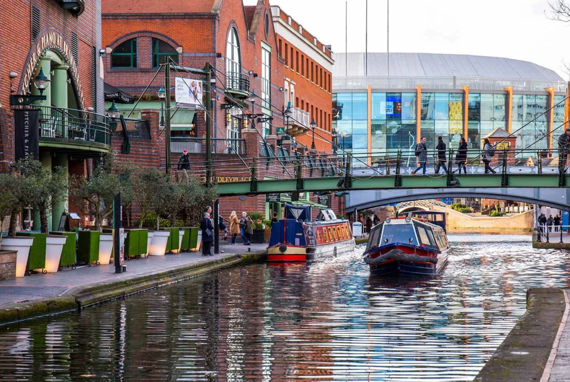 Birmingham Canal Digbeth Area