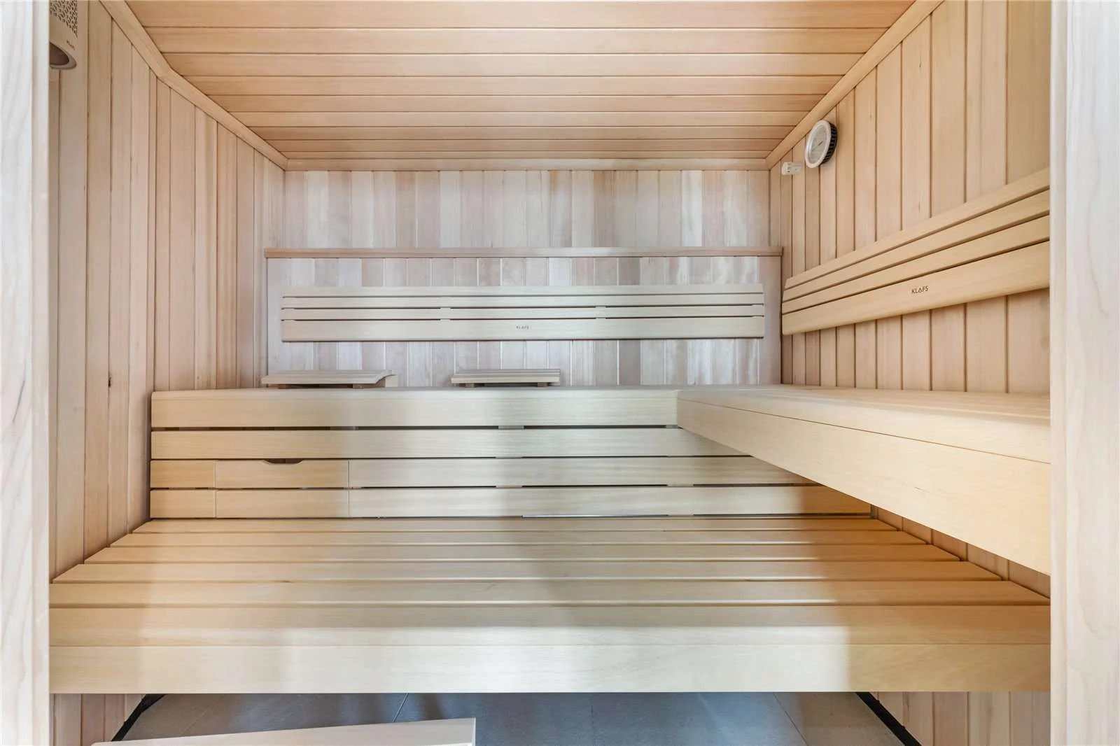 Canary Wharf E14 Vetro Penthouse Residents Sauna Timber Lined Klafs Wellness