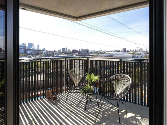 Cerulean Quarter Canning Town E16 Balcony City View
