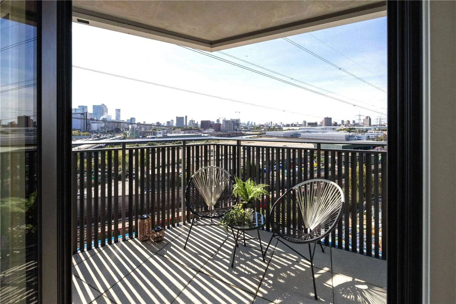 Cerulean Quarter Canning Town E16 Balcony City View