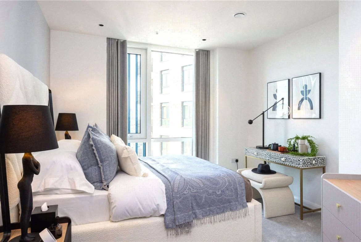 Cerulean Quarter Canning Town E16 Bedroom 2 Light Interior