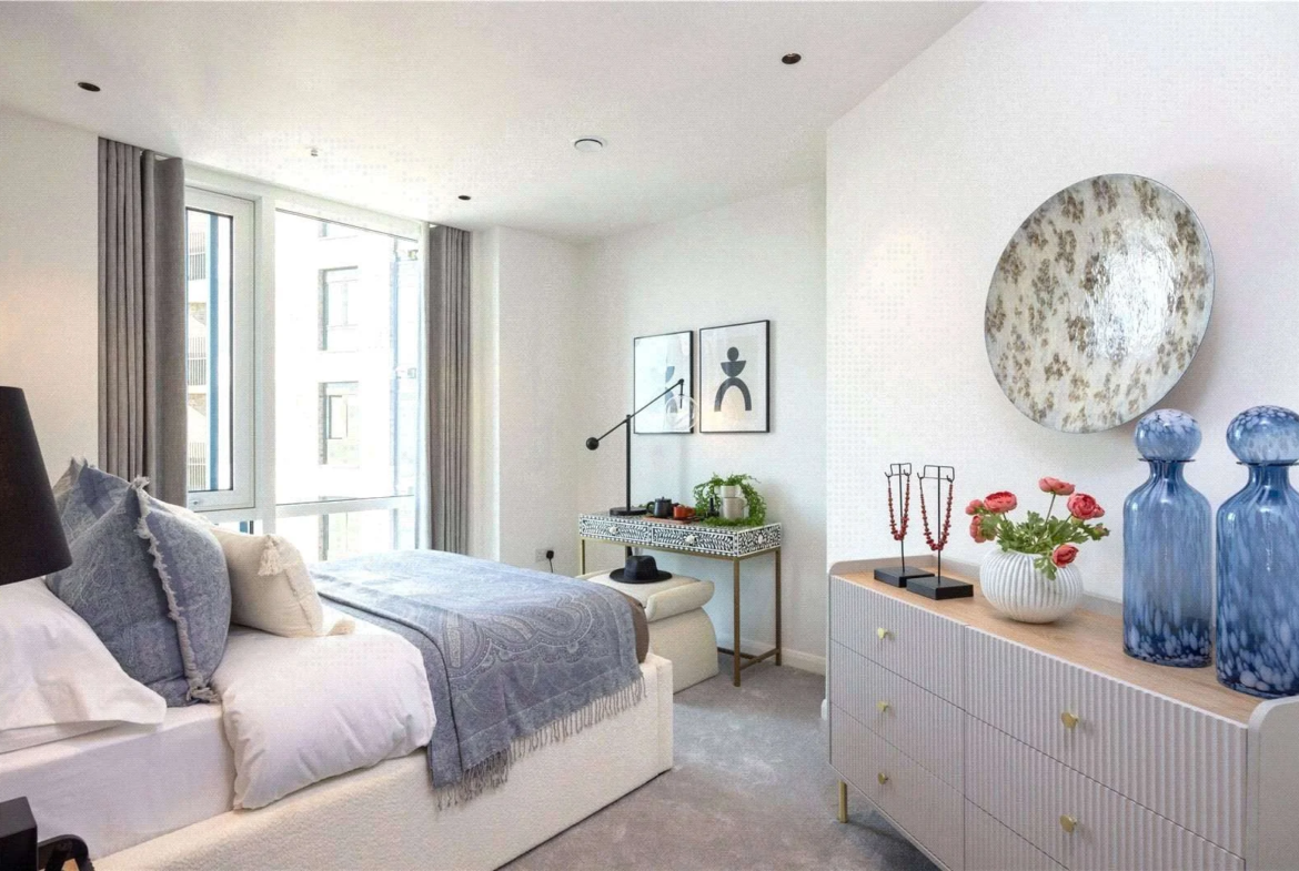 Cerulean Quarter Canning Town E16 Bedroom Detail View