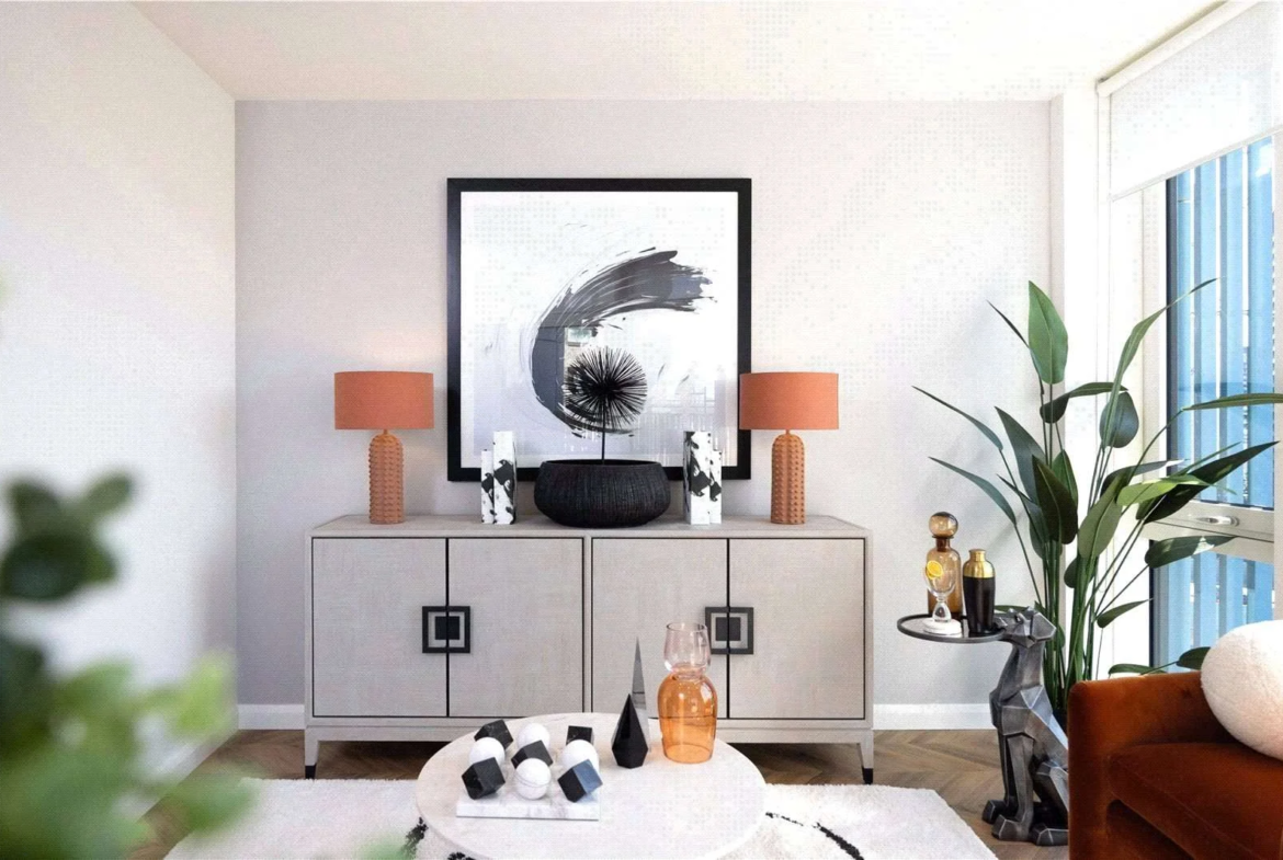Cerulean Quarter Canning Town E16 Living Room Interior Design