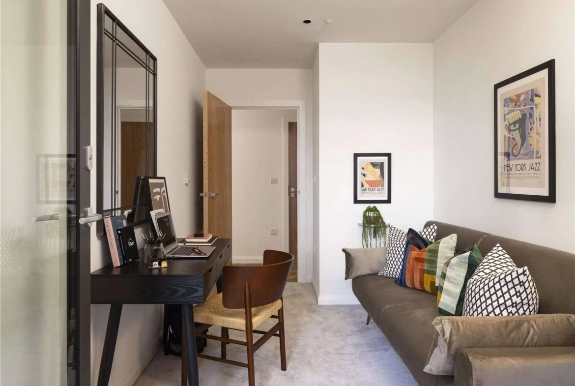 Cerulean Quarter Canning Town E16 London Home Office Study Room