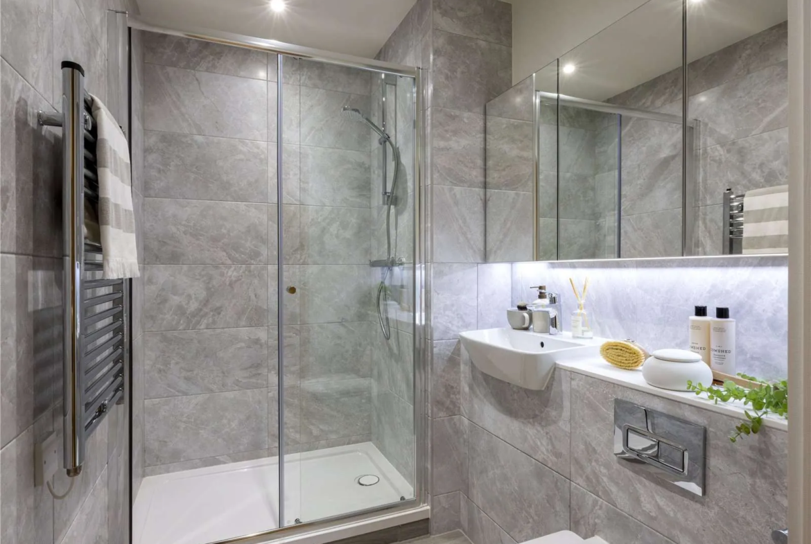 Cerulean Quarter Canning Town E16 London Modern Bathroom