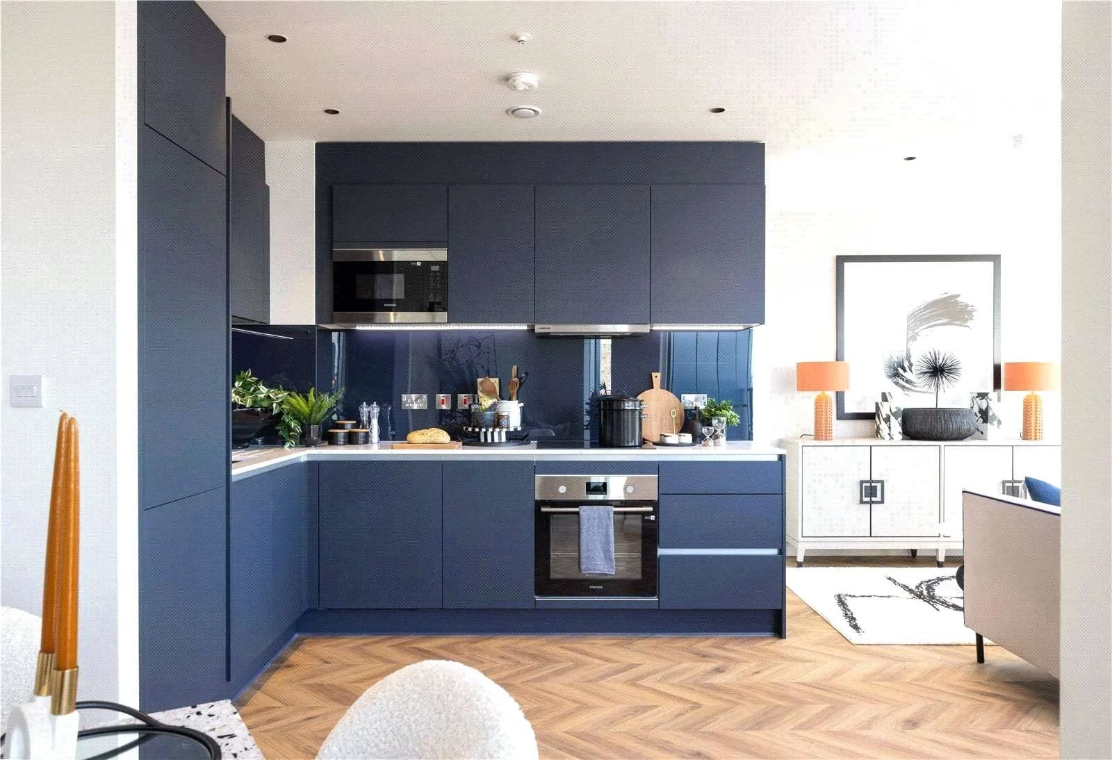 Cerulean Quarter Canning Town E16 Modern Kitchen Integrated