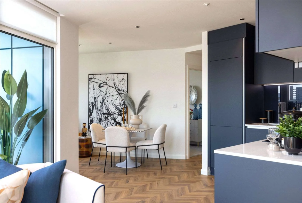 Cerulean Quarter Canning Town E16 Open Plan Living Dining Area