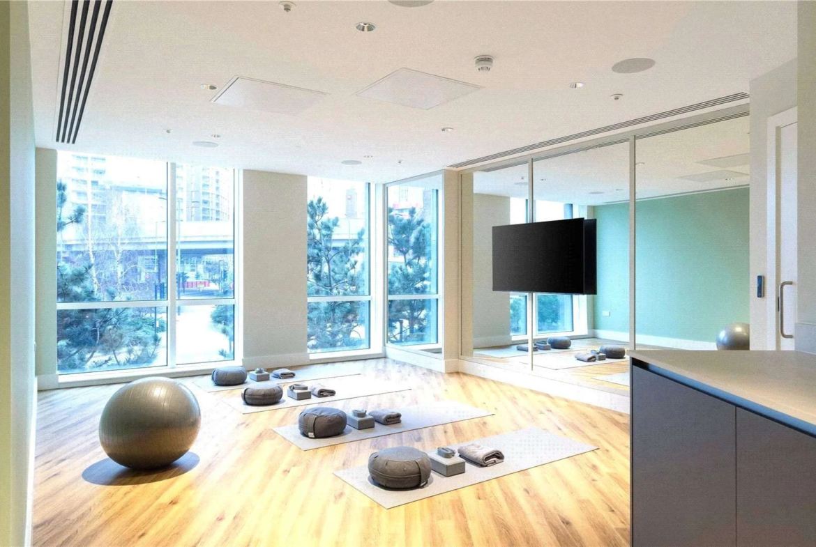 Cerulean Quarter Canning Town E16 Residents Yoga Wellness Studio Gym Amenity London