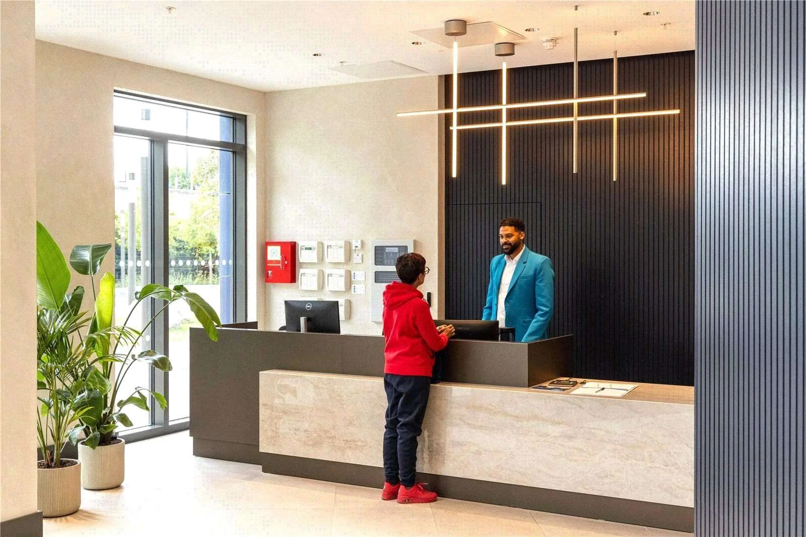 Cerulean Quarter Manor Road London E16 Concierge Reception Lobby