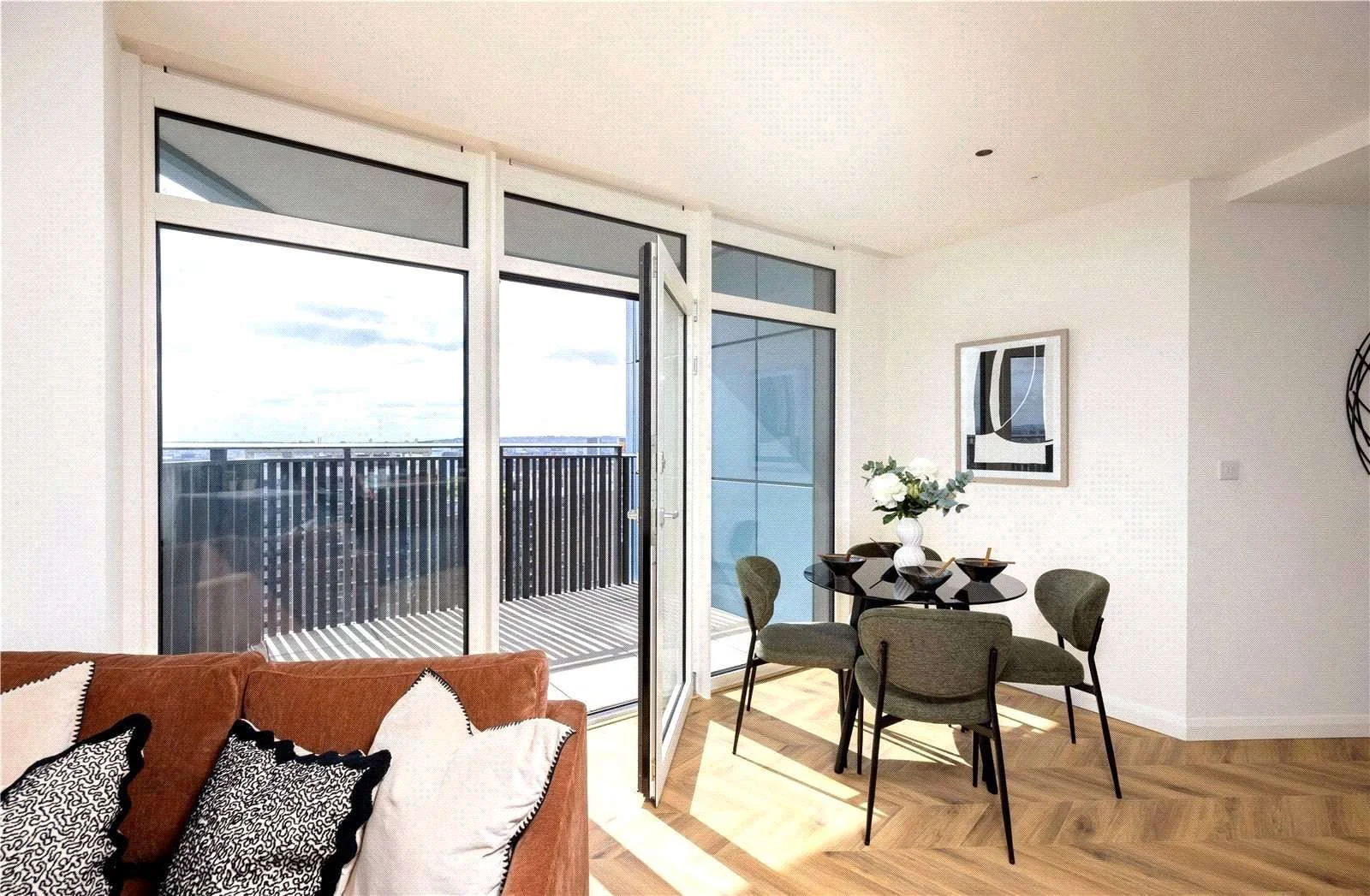 Cerulean Quarter Manor Road London E16 Private Balcony Dining Area