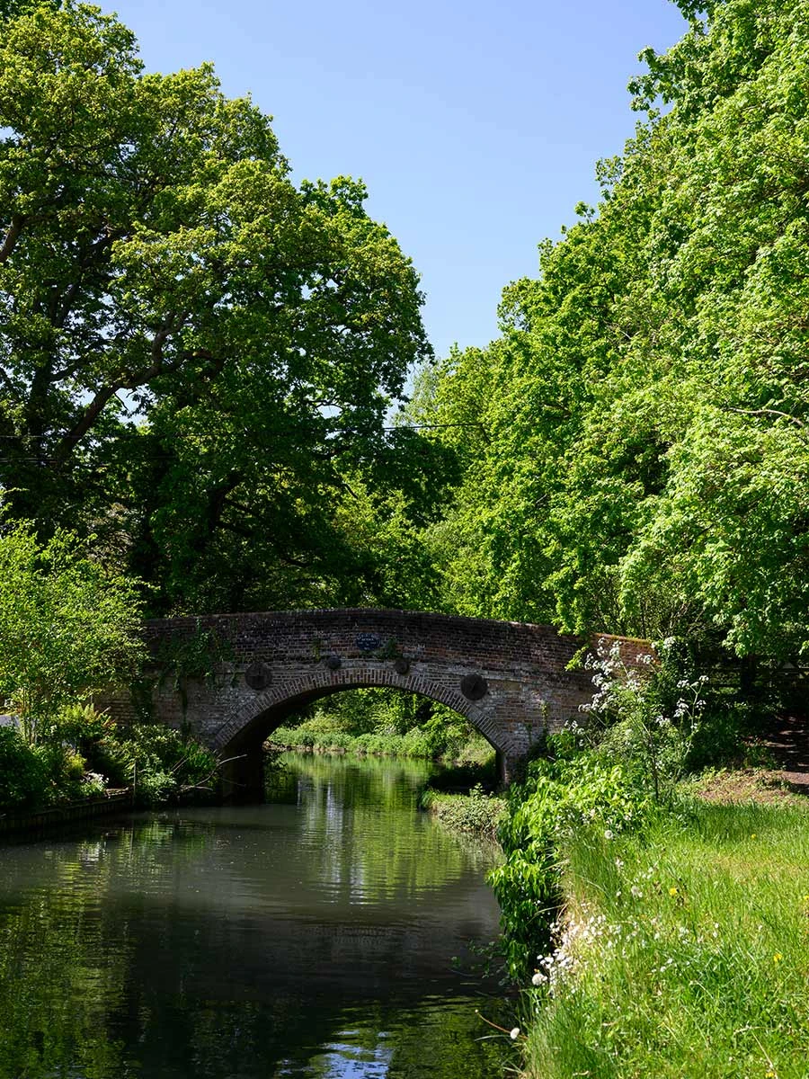 Crookham Village Fleet Canal Bridge Nature Walk