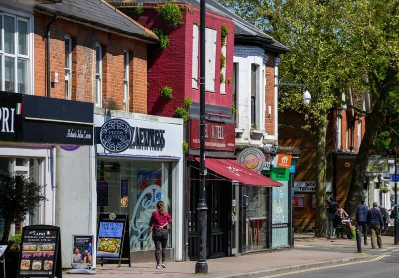 Crookham Village Fleet Local High Street Shops Amenities