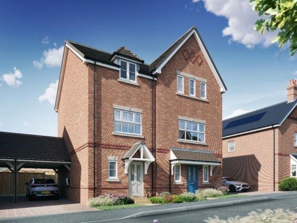 Semi Detached house at the Spring Hill Development - Exterior