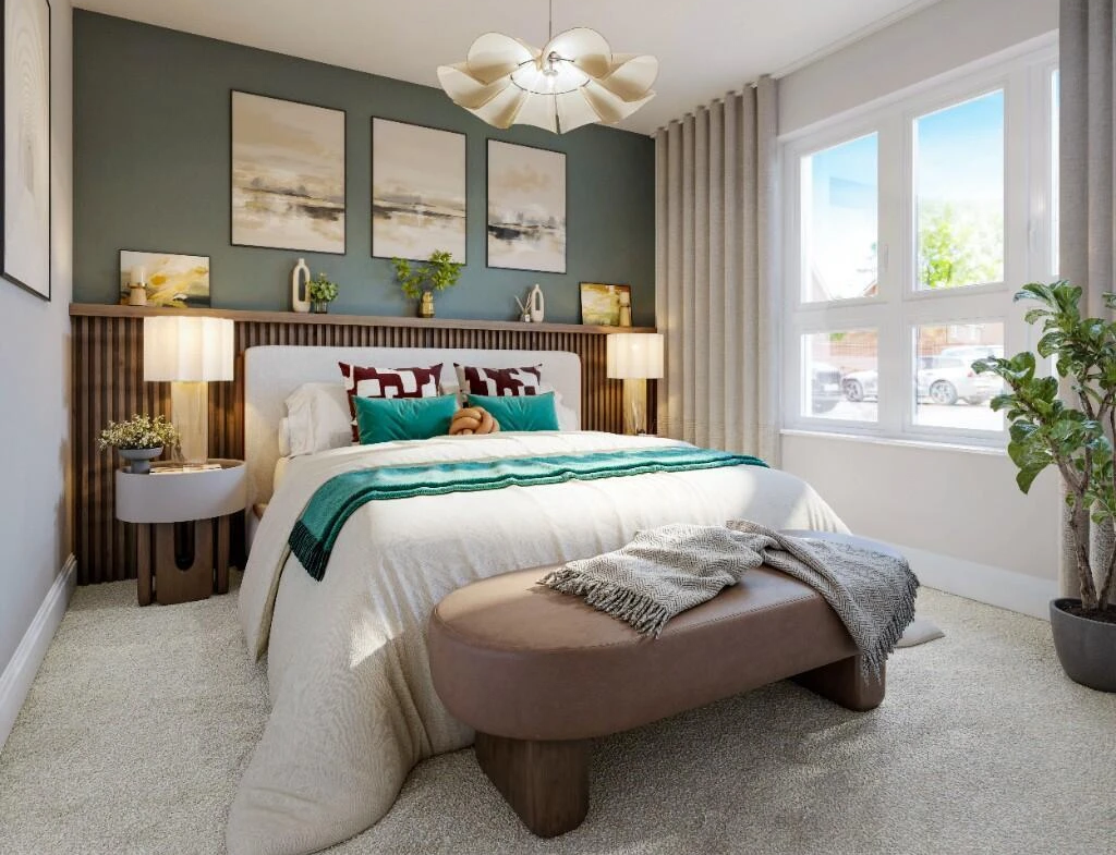 Eastbrook Milton Keynes Bedroom Modern Apartment Interior