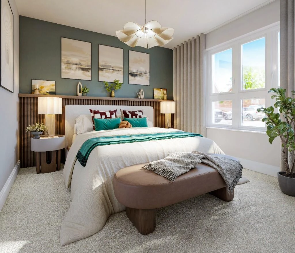 Eastbrook Milton Keynes Bedroom Modern Apartment Interior