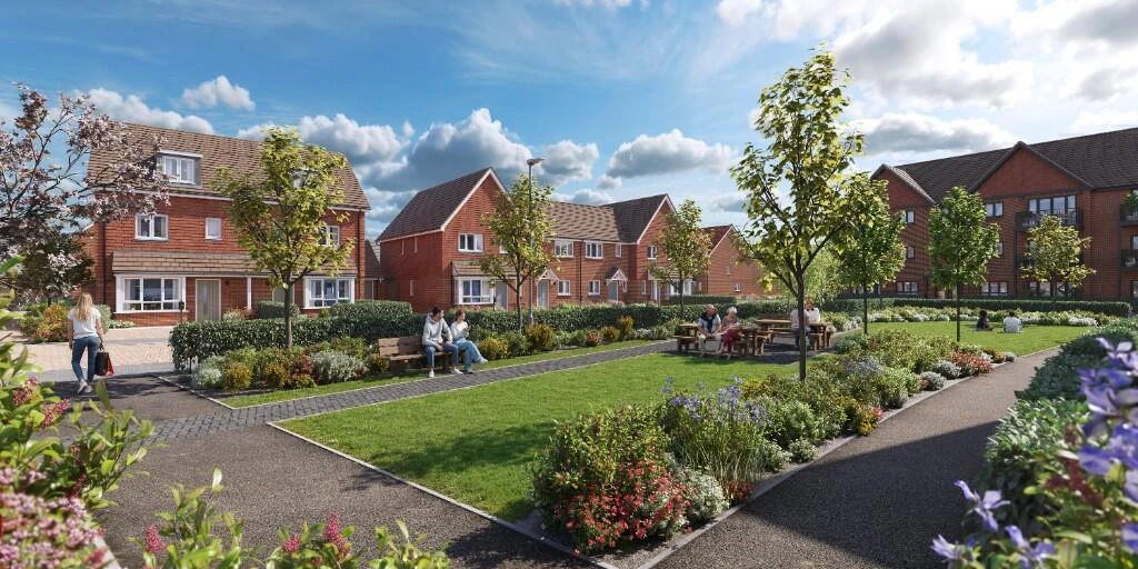 Eastbrook Milton Keynes Community Garden Houses