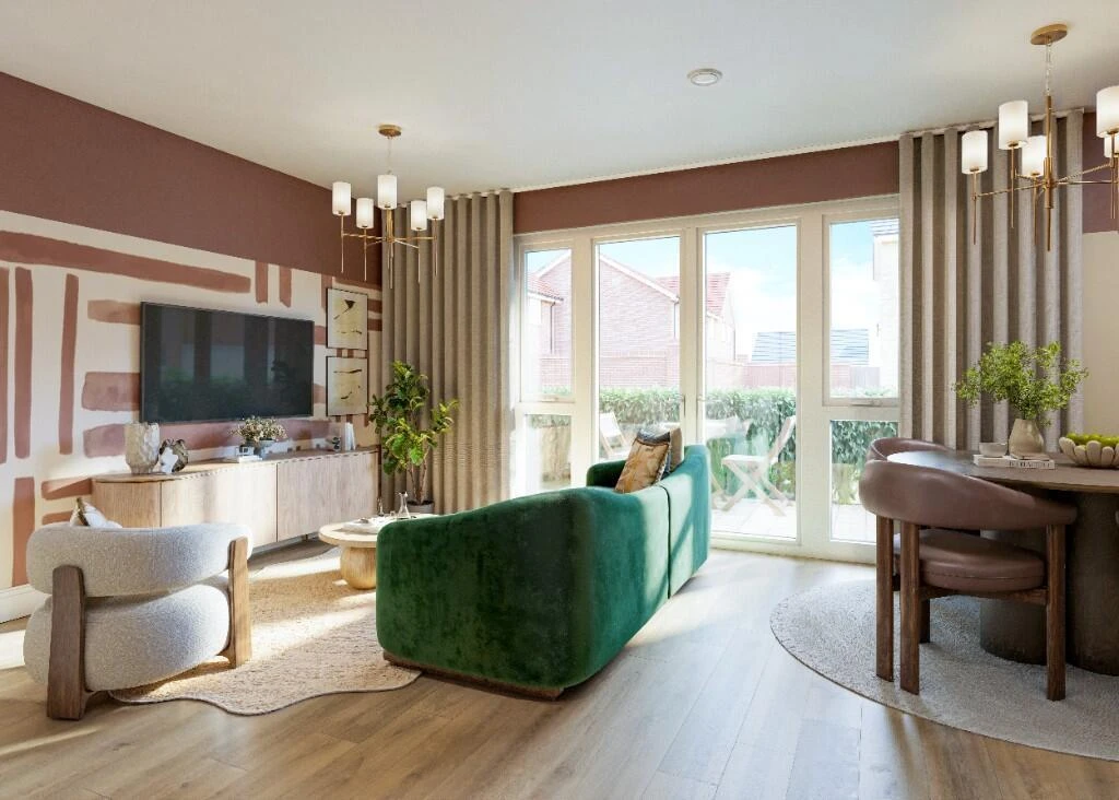 Eastbrook Milton Keynes Living Room Open Plan Apartment