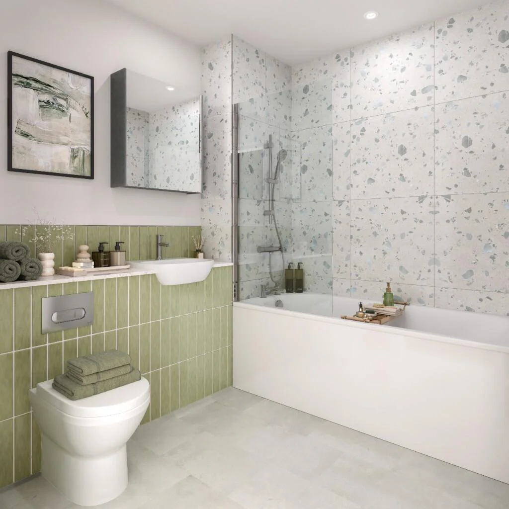 Eastbrook Milton Keynes Modern Family Bathroom Bathtub