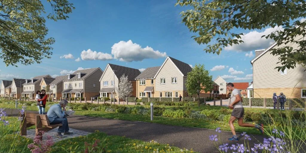 Eastbrook Milton Keynes Residential Street Homes